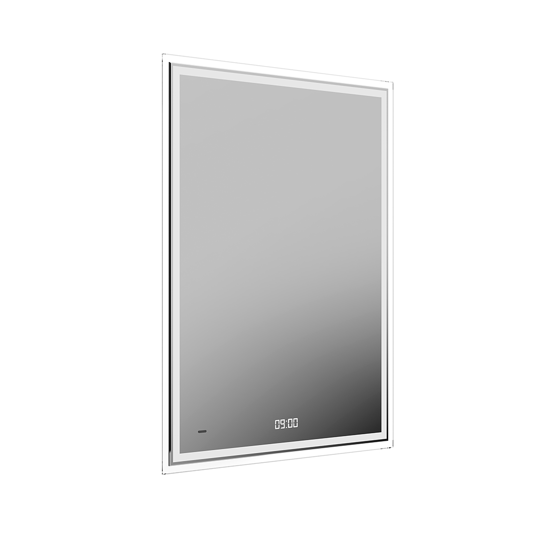 Зеркало TECNO 60 с LED, с функцией антизапотевание, белое глянцевое TE.mi.60 