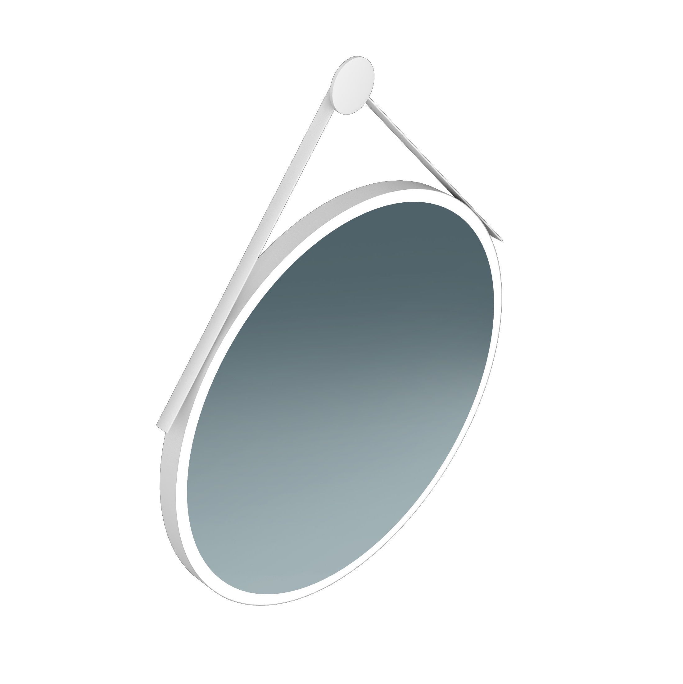 Зеркало CONO круглое 70 белый CO.mi.70/WHT \ CO.mi.P.70/WHT