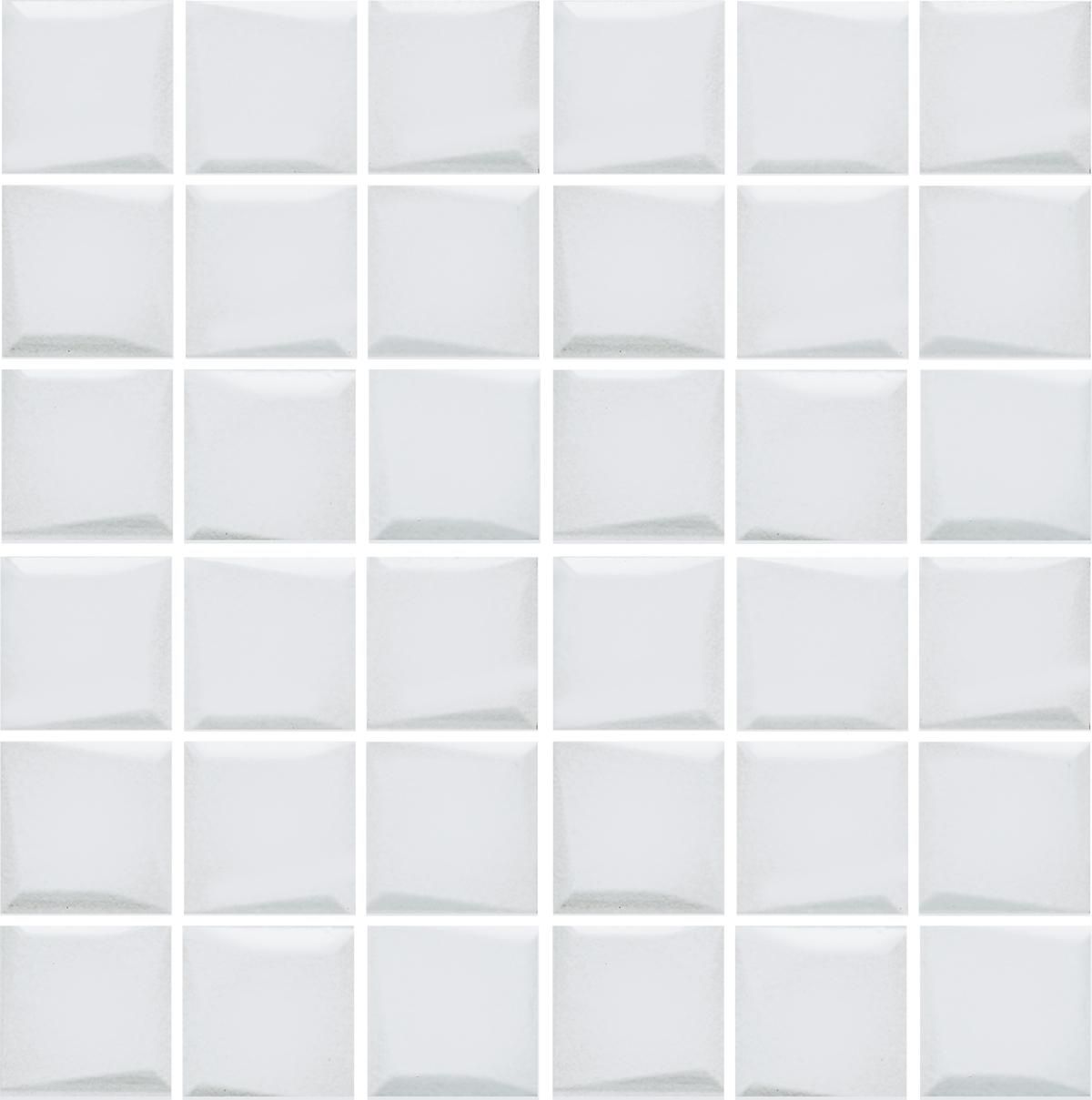 Мозаика Анвер белый 30,1x30,1 21044 