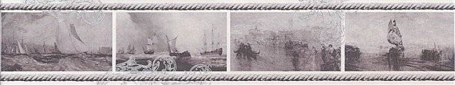 Бордюр Ньюпорт Корабли фиолетовый 40x7,2 STG/C209/15010 