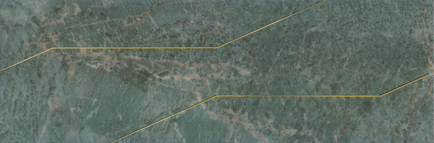 Декор Эвора зеленый глянец 30x89,5 OS/C214/13116R