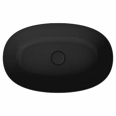 Раковина PLAZA  60 с дон.клапаном черная PLR.wb.60/BLK.M 