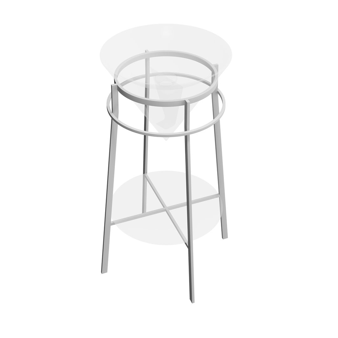 Метал.структура CONO 44 белый матовый  CO.44/WHT.M