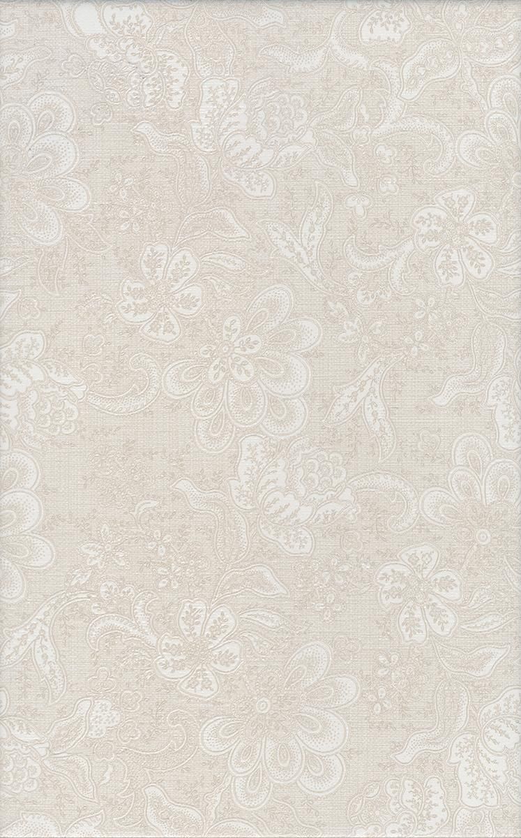 Керамическая плитка Ауленсия 25x40 беж орнамент 6381