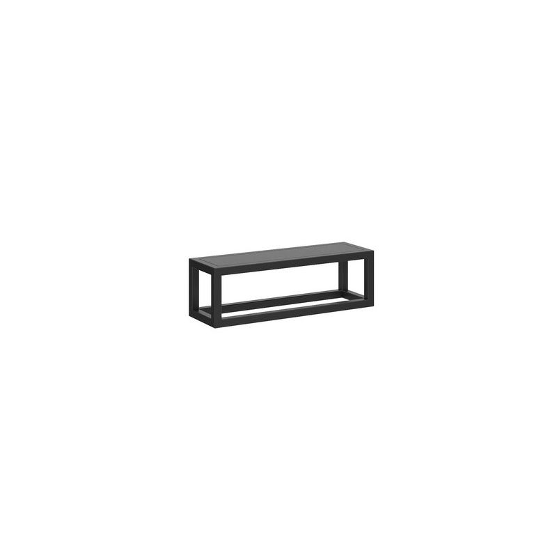 Полка PLAZA Next металлическая с крышкой 35 черный матовый PL.N.sh.35/BLK 