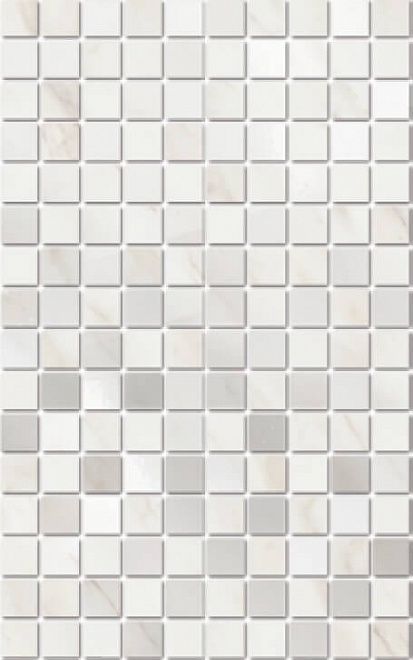 Декор мозаичный 25x40 Гран Пале белый мозаичный MM6359