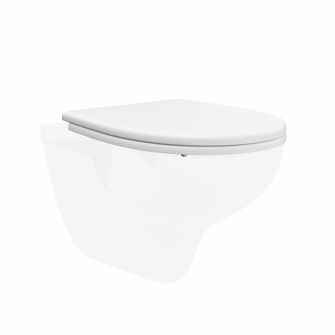  Сиденье XPRO Soft Close + Clip up, белый XPRO.seat.02\WHT